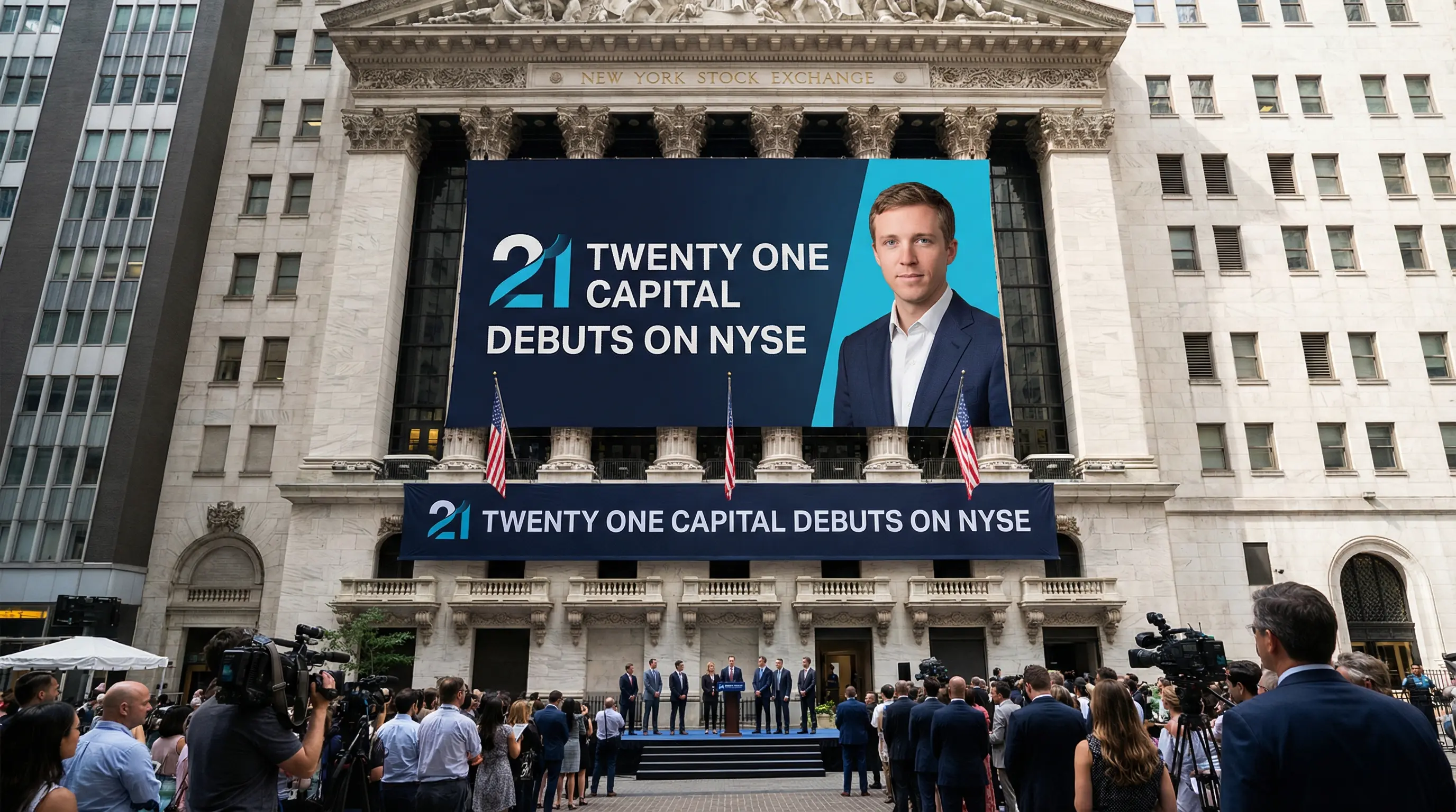 Twenty One Capital Launches on NYSE as Major Public Bitcoin Holder