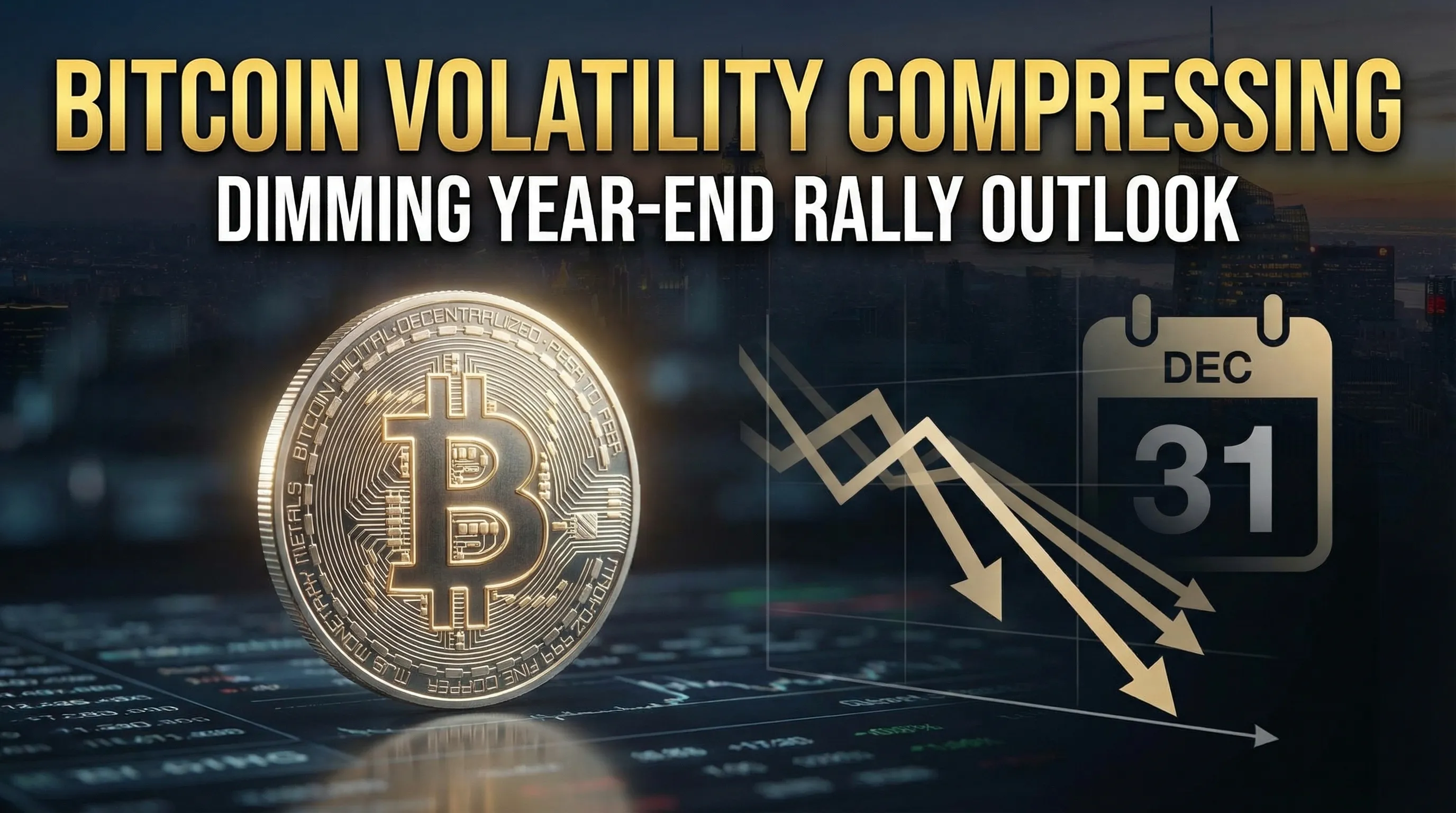 Bitcoin Volatility Continues to Shrink, Clouding Hopes for a Year-End Surge