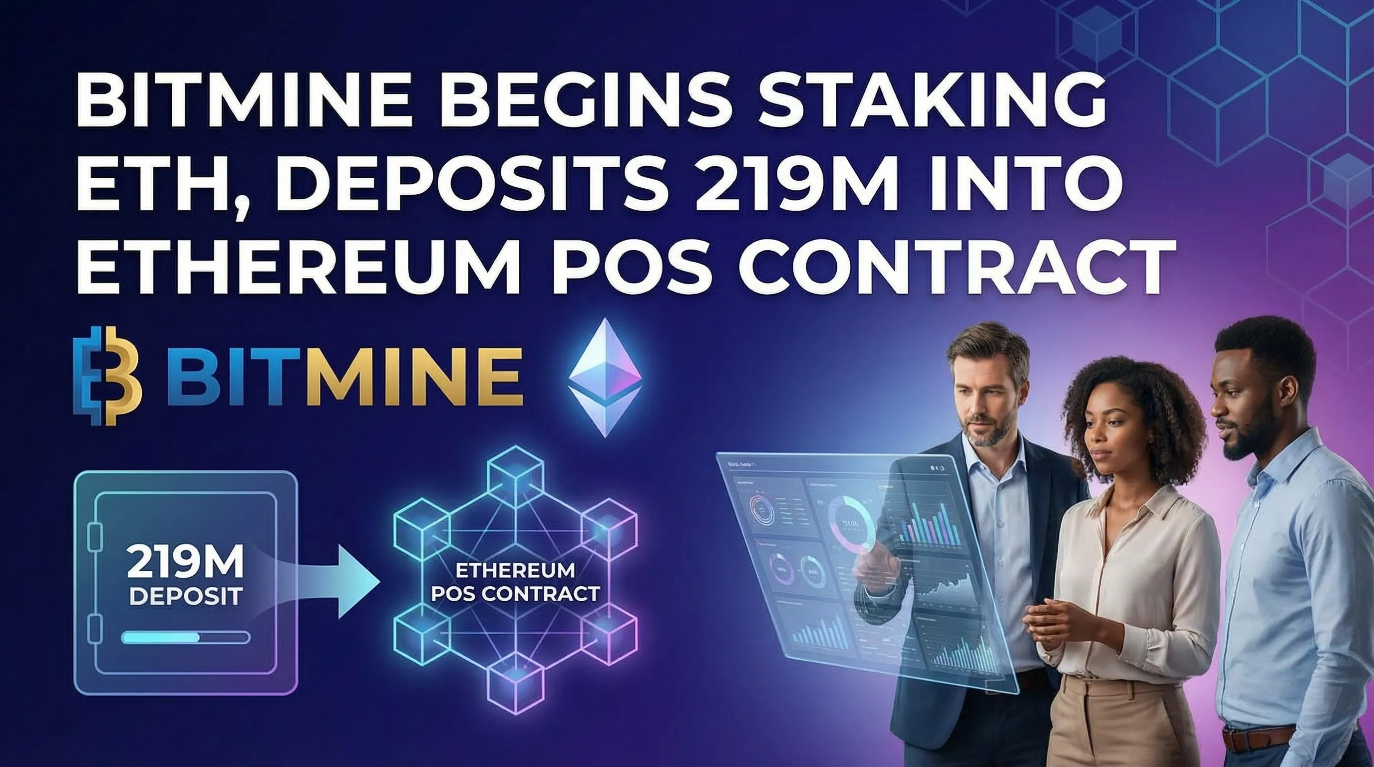 Bitmine Unleashes $219M ETH Staking Strategy, Signaling Major Institutional Crypto Shift