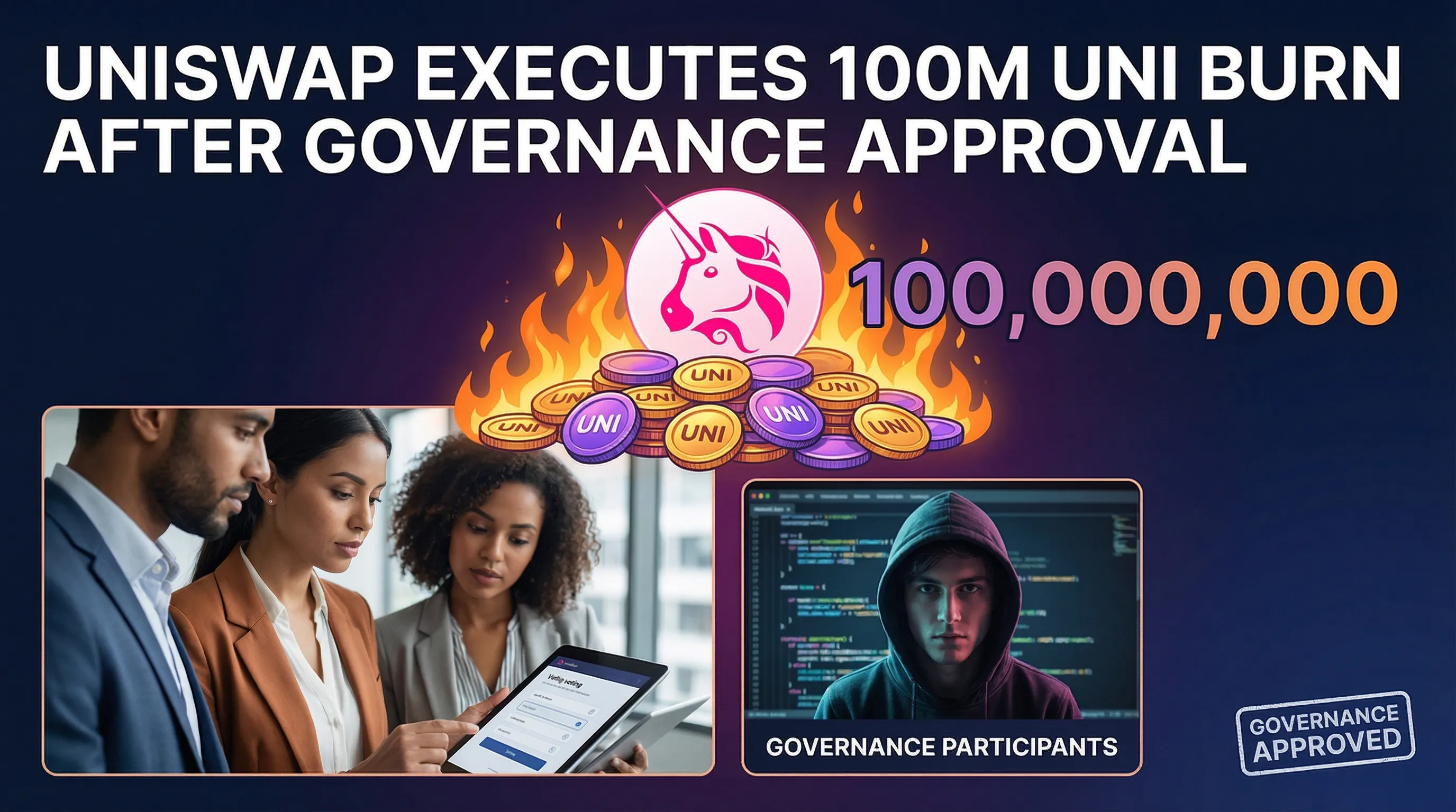 Uniswap's Historic UNI Burn: A $600M Deflationary Move Shakes Up DeFi